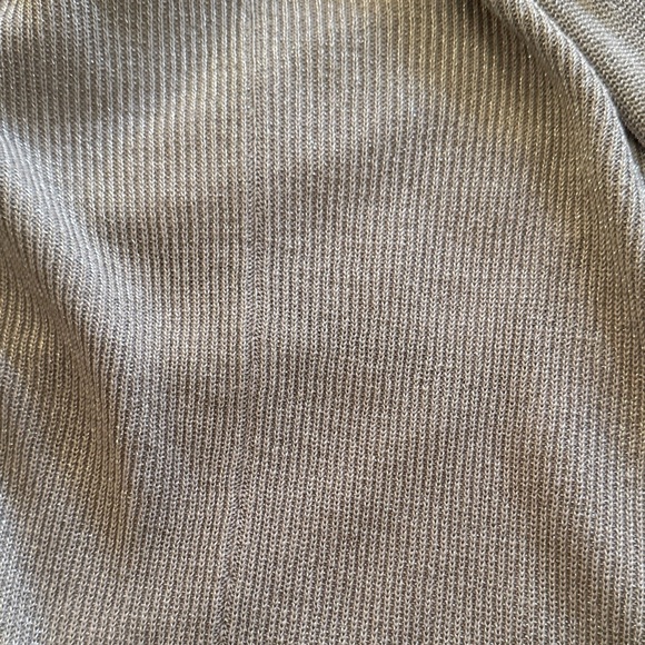 Dex Sparky Silver Elegant Gray Women's Sweater size small euc - Picture 6 of 6